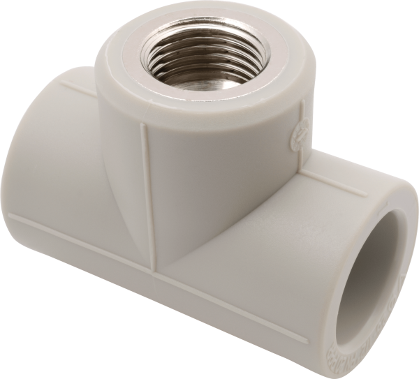 Тройник с мет.резьбой внутренней (FV-plast)