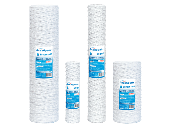 Картридж 10"ВВ (10 мкм) АКВАБРАЙТ НИТЬ (20/1)ВП-10 М-10 ББ 