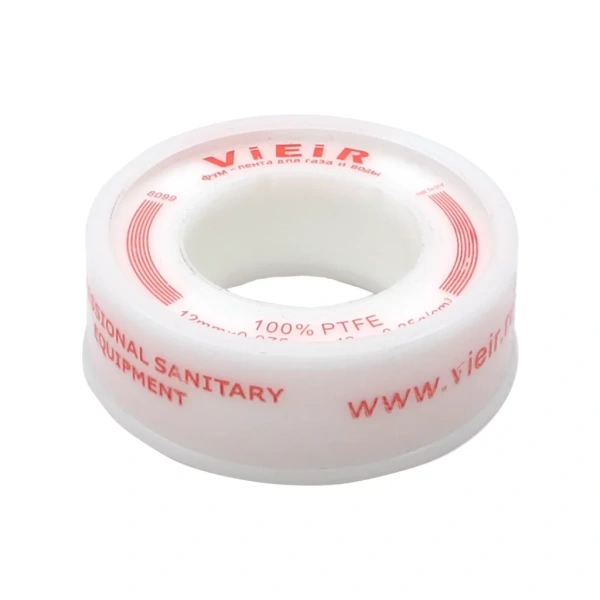 Фум лента МАЛАЯ VRT® для воды (12мм*0,1мм*12м)