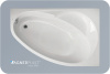 Flora 150х100х43 см P ПРАВАЯ -Ванна акриловая угловая + комплект ног