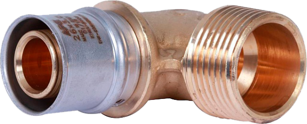 ПРЕСС Угол с наруж.резьб.  26х1" (STOUT)