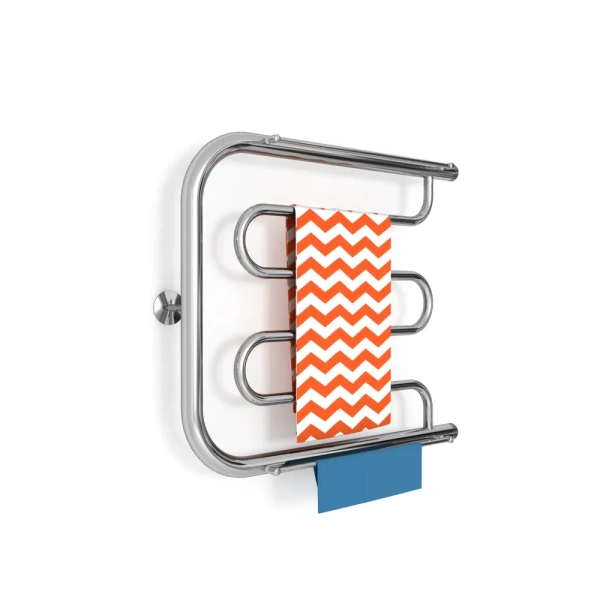 Полотенцесушитель ZIGZAG модель D 500/600 с полочками