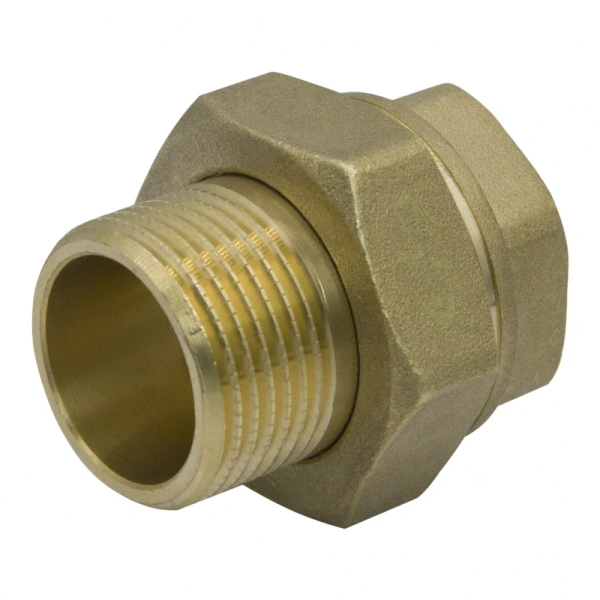 Переходник со сгоном (Американка) 1" прямой ЛАТ LEXLINE