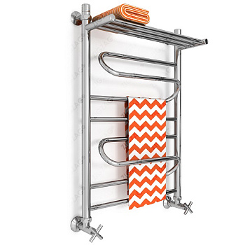 Полотенцесушитель ZIGZAG модель WF 500/1000 (с полкой)