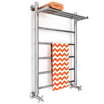 Полотенцесушитель ZIGZAG модель F 400/ 800(с полкой)