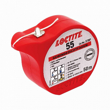 Уплотнительная Нить  Loctite 55 (50м)  (24/1)  МАЛАЯ