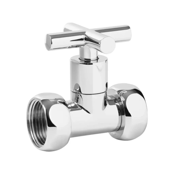 Кран для П/С прямой(крест) 1/2F(В)*1F(В) (60/2шт)