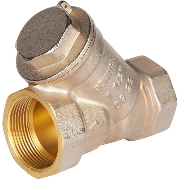 Фильтр грубой очистки косой 500 мкр. 1 1/2"  ROMMER Магазин сантехники Нижний Новгород