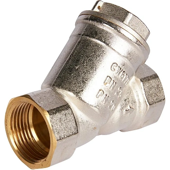 Фильтр грубой очистки косой 500 мкр.  1"  ROMMER