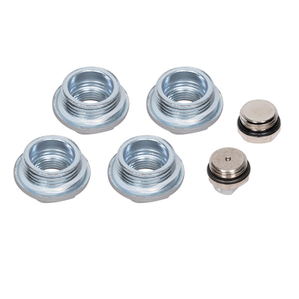 Комплект монтажный Royal Thermo 1”х1/2" серебристый