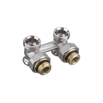 Узел для радиат. шар."Мультифлекс" 3/4"-УГЛОВОЙ "ViEiR" 