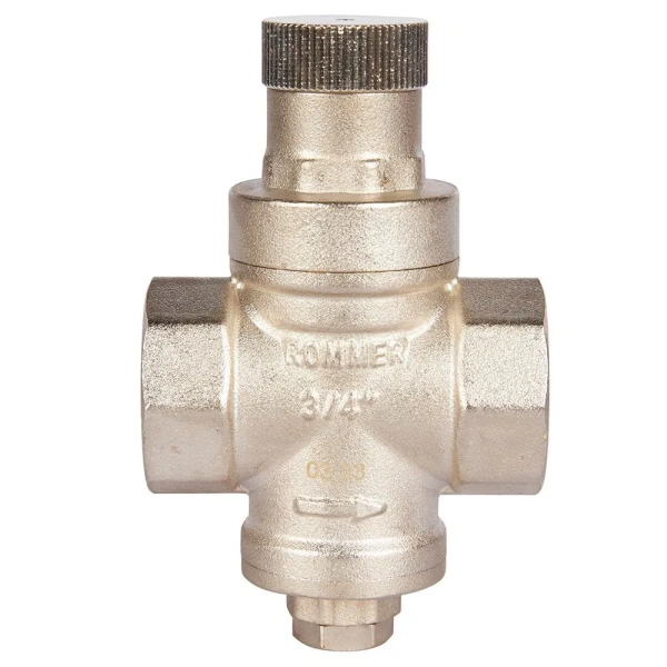 Редуктор давления поршневой PN16 вн/вн  3/4"  ROMMER