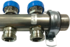 Коллектор 1" для напольного отопления с расходомерами из нержавеющей стали HKV2013A-50-1" 7вых - 3/4" (в сборе) Watts Магазин сантехники Нижний Новгород