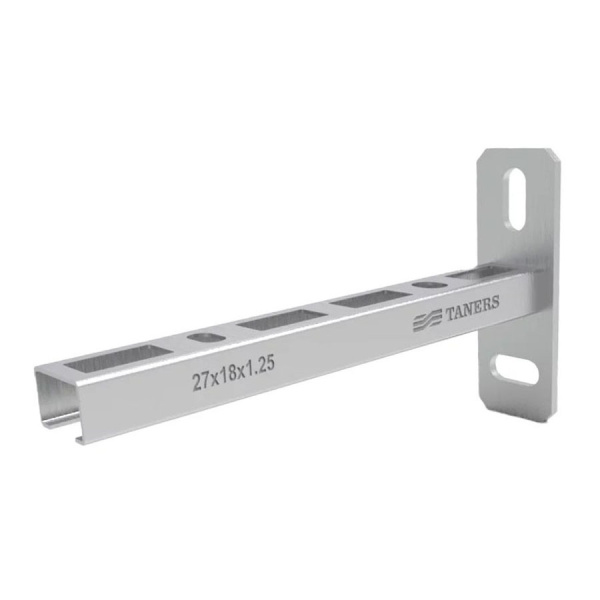 Консоль монтажная 27х18х200мм