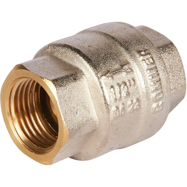 Клапан обратный  с металлическим седлом   1/2" ROMMER