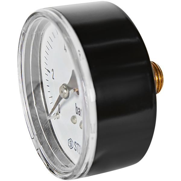 STOUT Манометр аксиальный. Корпус Dn 63 мм 1/4 , 0...10 бар, кл.2.5