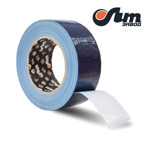 Лента полиэтиленовая клеевая армированная Тилит синяя шир. 48 мм, дл.50 м