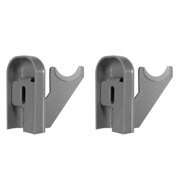 Комплект наст. регул. КРОНШТ. Royal Thermo Design 80,серебристые (2шт)