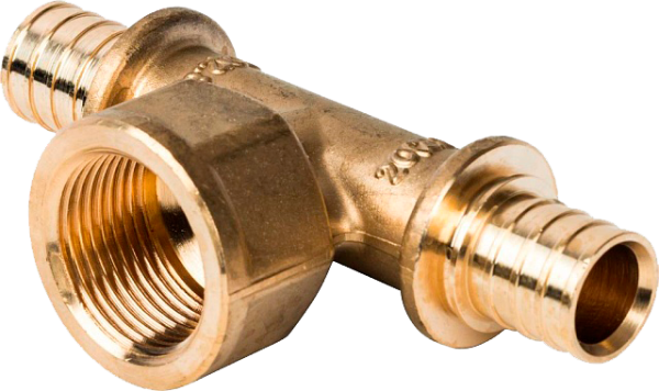 Тройник с вн. р. 20x3/4" STOUT для сшитого п/э