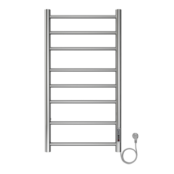 Полотенцесушитель PARMA 400/800 электрический R 8 перек. AZARIO(хром) (88229) Магазин сантехники Нижний Новгород