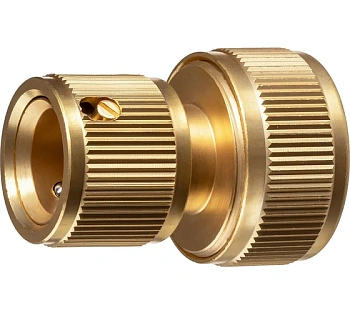 GRINDA BC-34, 3/4", из латуни, для шланга,быстросъемный соединитель,PROLine