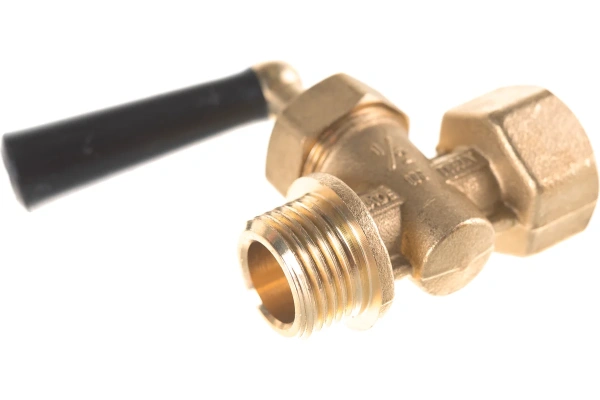 Запорный кран для манометра RM15 -1/2  НР/ВРWatts