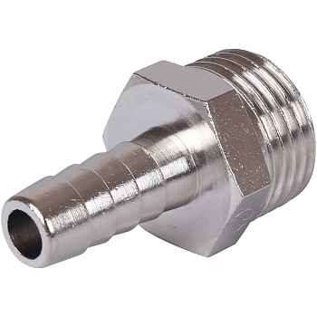 Штуцер 1/2" - 10 наруж. никель  GF-Stout 