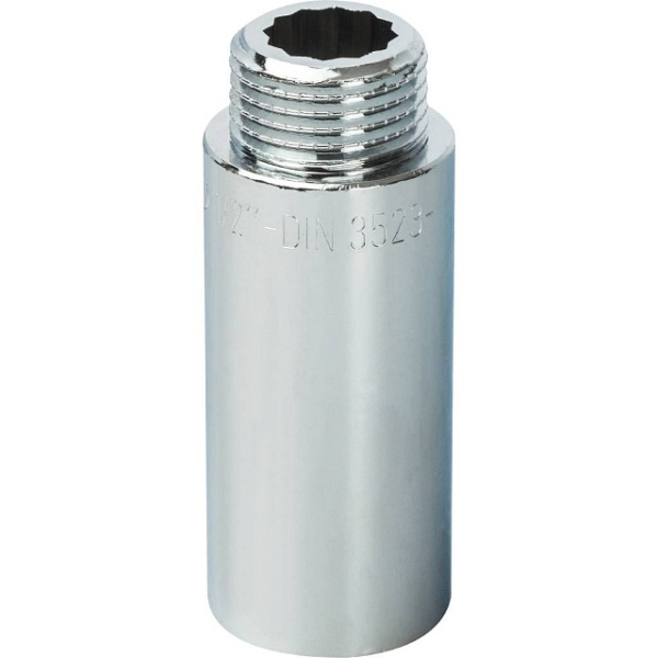 Удлинительная гайка  усилен.  1/2" х  55  хром GF-Stout
