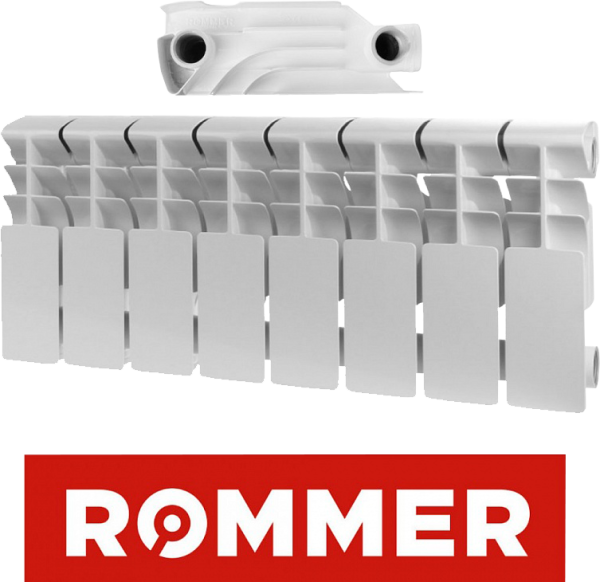 ROMMER Plus 200  радиатор алюминиевый 
