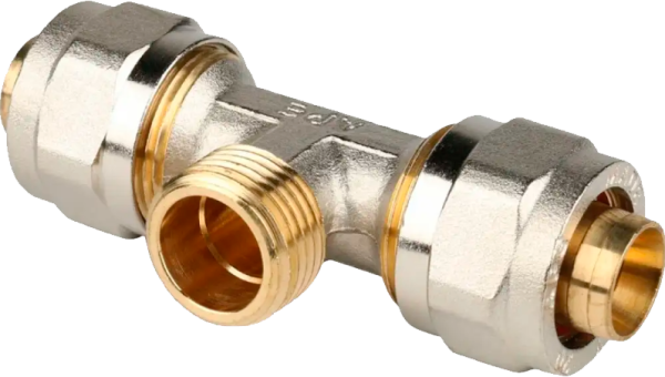 Тройник с нар.резьбой 20х1/2"х20 (АРЕ)