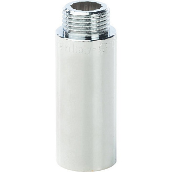 Удлинительная гайка  усилен.  1/2" х  60  хром GF-Stout