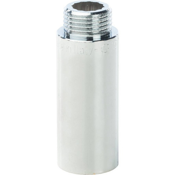 Удлинительная гайка  усилен.  1/2" х  60  хром GF-Stout