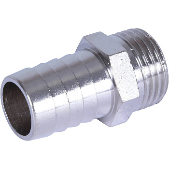 Штуцер 1/2" - 18 наруж.  никель   GF-Stout