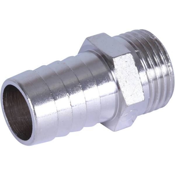 Штуцер 1/2" - 18 наруж.  никель   GF-Stout