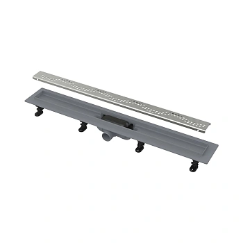 Водоотводящий желоб APZ8 Simple с решеткой (комплект) Alcaplast