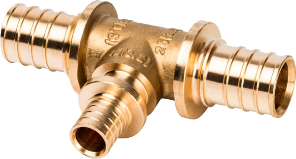 Тройник 25x16x25 STOUT для сшитого п/э