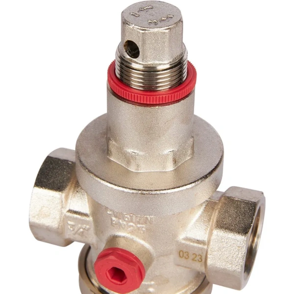 Редуктор давления поршневой PN25 вн/вн  3/4" с выходом под манометр ROMMER Магазин сантехники Нижний Новгород