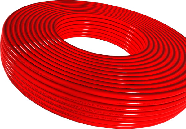 Труба FV THERM PE-RT/EVOH/PE-RT КРАСНАЯ d20 x 2,0