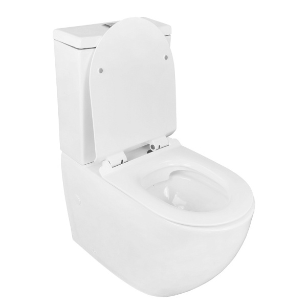 AZ-2062S-G Azario CORSA  Унитаз напольный безободк (комплект) 630x380x830