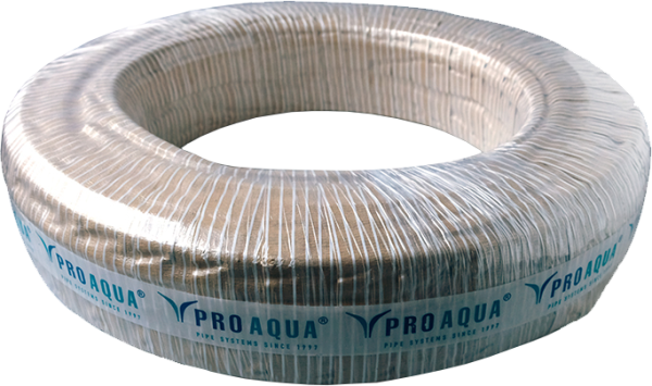 16x2,2 (120 м) PEXa Труба SDR7,4/S3.2 серебристая с антидиффузионным слоем  ProAqua