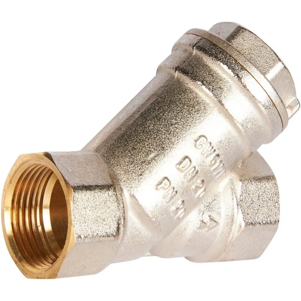 Фильтр грубой очистки косой 500 мкр.   3/4"  ROMMER