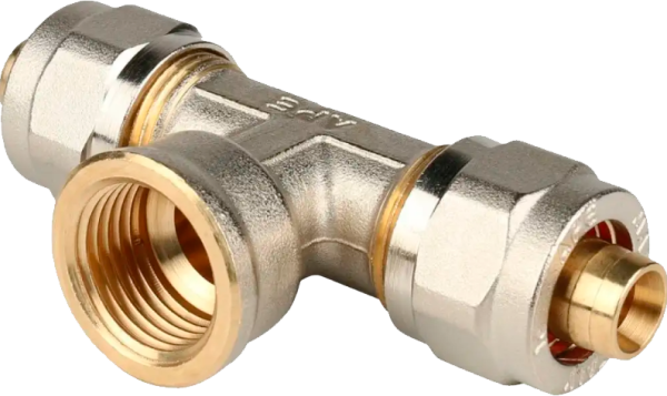 Тройник с вн.резьбой 16х1/2"х16 (STOUT)