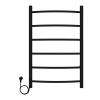 Полотенцесушитель VERONA 500/800 электрический L 6 перек. AZARIO(черный) (88219) Магазин сантехники Нижний Новгород