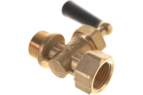 Запорный кран для манометра RM15 -1/2  НР/ВРWatts