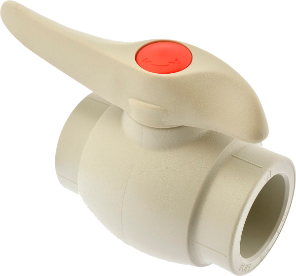 Кран пластиковый шаровый (FV-plast)