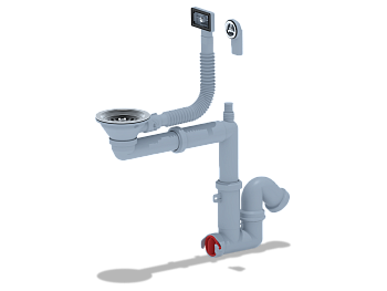 3 1/2"*40 прям.смещ с отв стир маш,гиб круг и пр.пер сифон АНИ (9-80302)