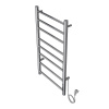 Полотенцесушитель PARMA 400/800 электрический R 8 перек. AZARIO(хром) (88229) Магазин сантехники Нижний Новгород