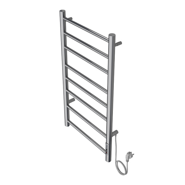Полотенцесушитель PARMA 400/800 электрический R 8 перек. AZARIO(хром) (88229) Магазин сантехники Нижний Новгород