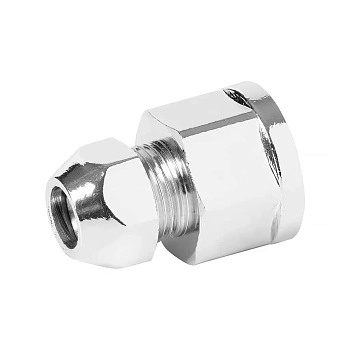 Прямой концевик цанга 1/2" 10мм внутр.резьба "ViEiR"