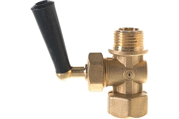 Запорный кран для манометра RM15 -1/2  НР/ВРWatts